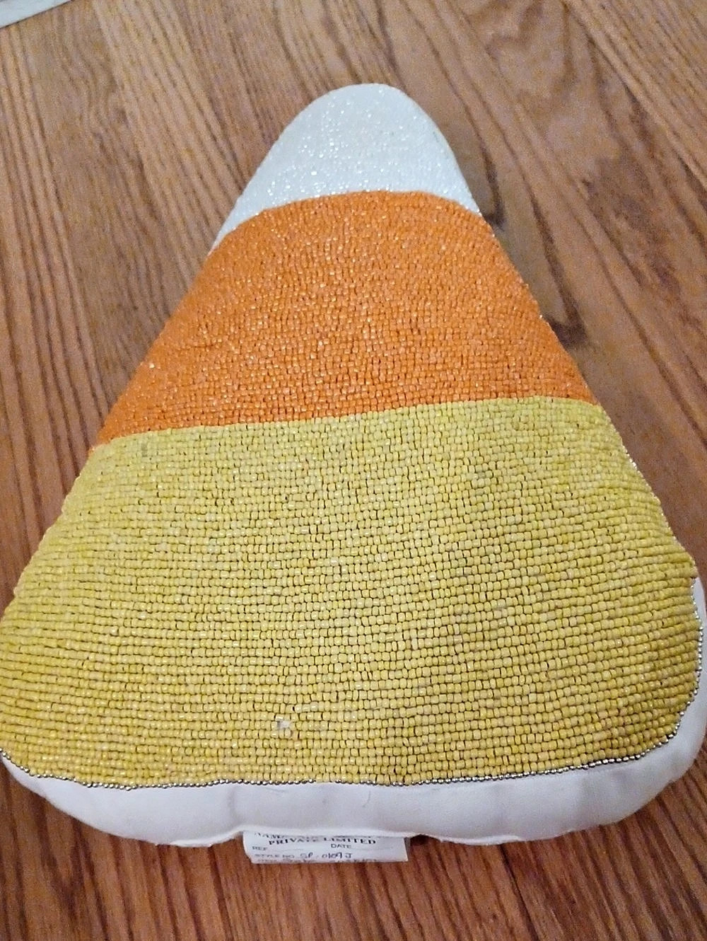 Naman Handicrafts Private Limited Triangle7 Cushion Color Block Accent Pillow